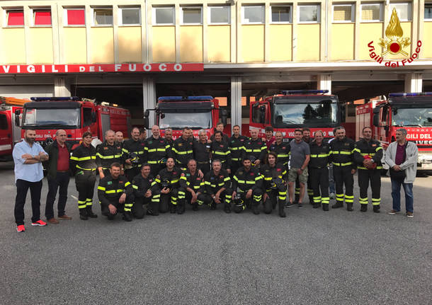 Crolla soffitto in ristorante a Luino