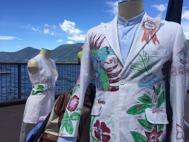 La magia del lino al \"Fuori salone\" di Luino