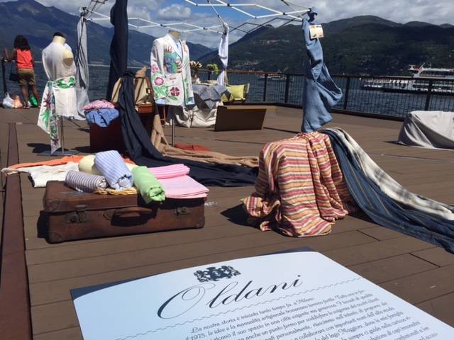 La magia del lino al \"Fuori salone\" di Luino