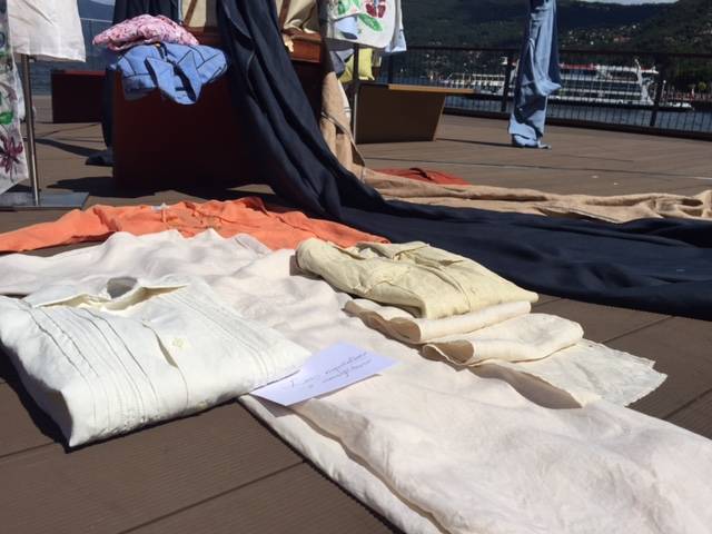 La magia del lino al \"Fuori salone\" di Luino
