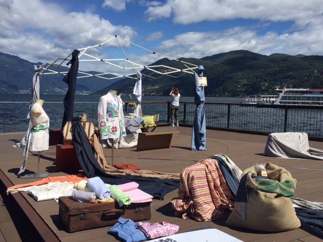 La magia del lino al \"Fuori salone\" di Luino