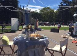La magia del lino al \"Fuori salone\" di Luino