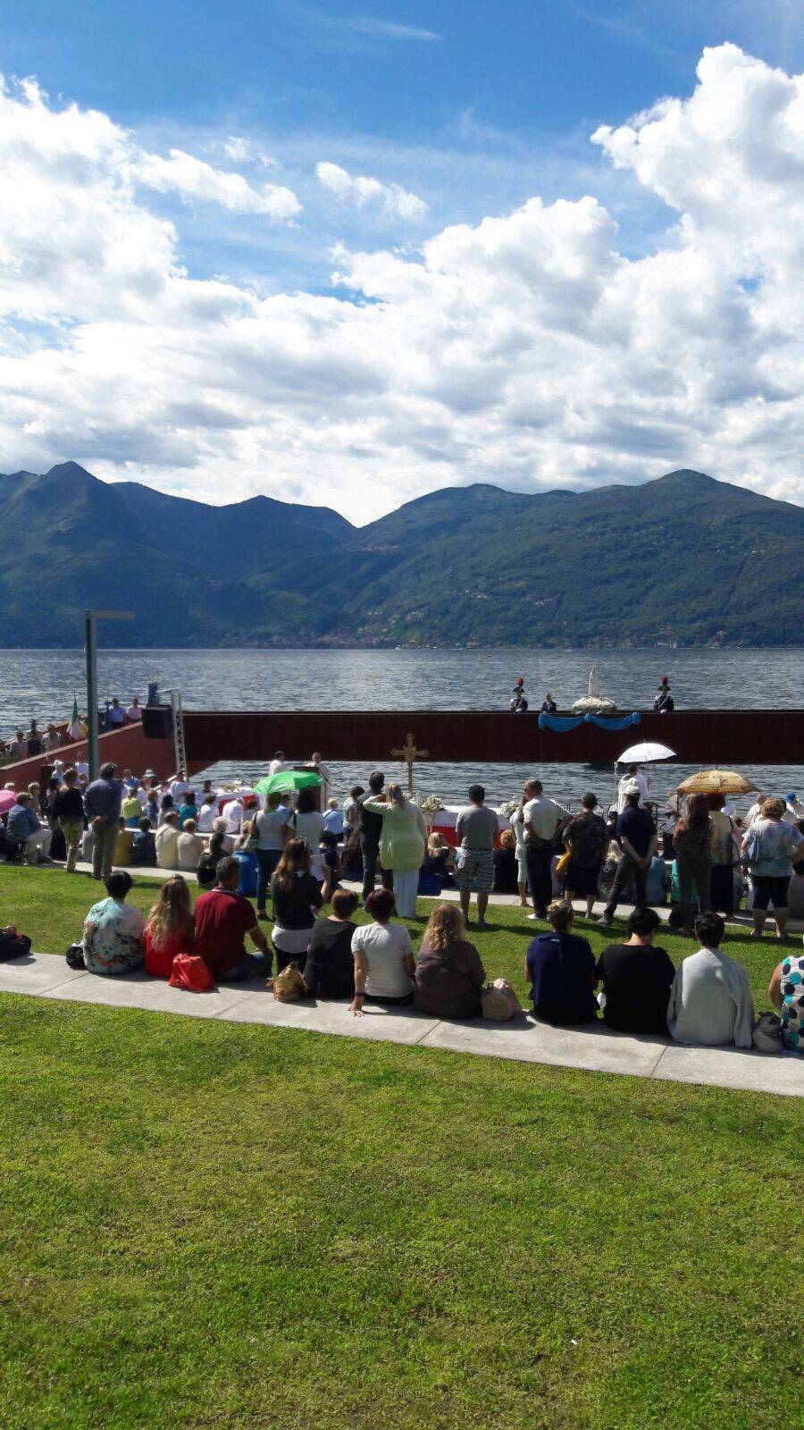 La partenza della Madonna di Fatima