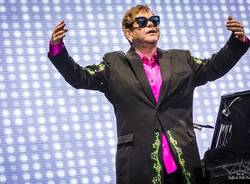 Elton John in concerto in Piazza Sordello a Mantova