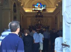 Il funerale di Giorgio Garagnani, alla guida del municipio di Germignaga per trent'anni