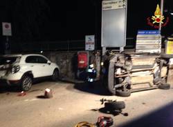 Incidente stradale a Germignaga nella notte del 21 luglio