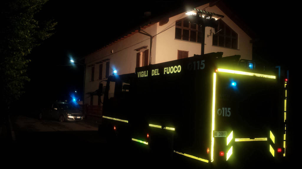 Leggiuno - incidente via Donizetti