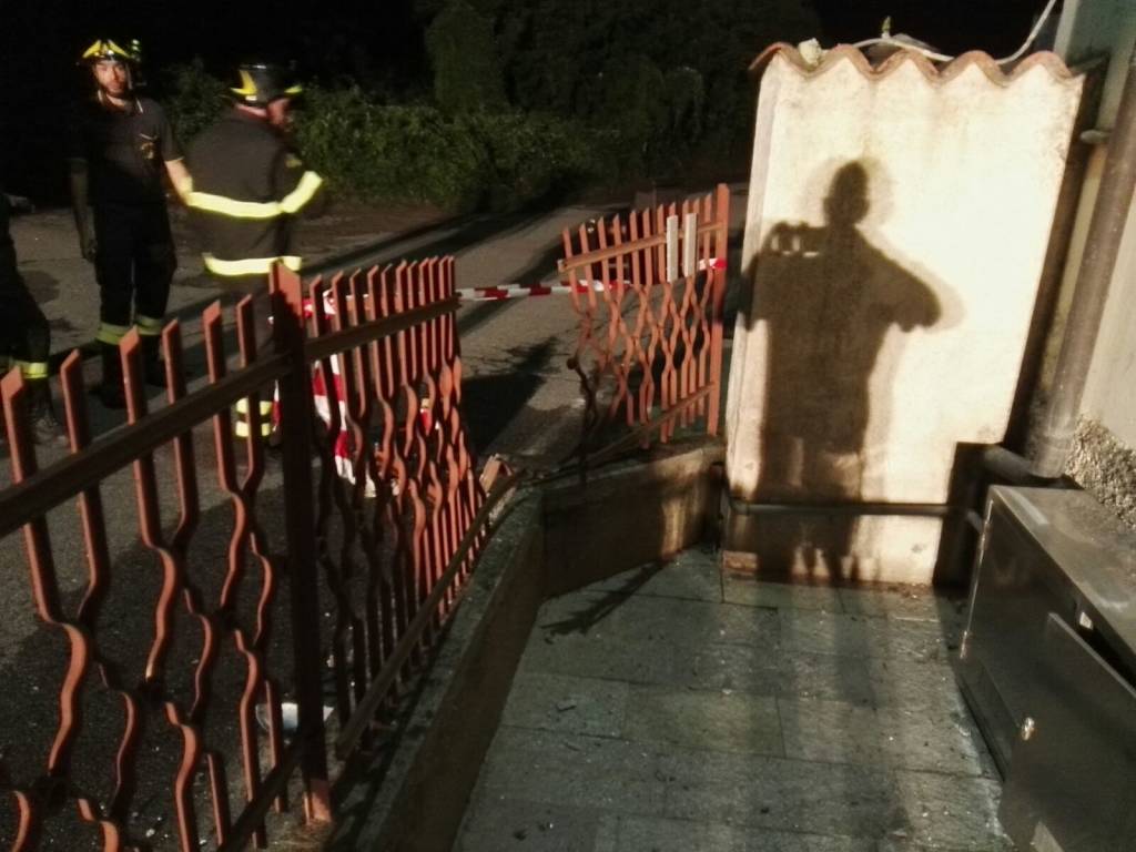 Leggiuno - incidente via Donizetti