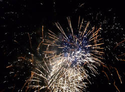 Luino - fuochi d'artificio 1° luglio 2017 - foto di Laura Olivas