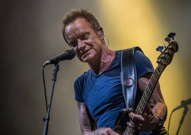 Sting in concerto a Locarno