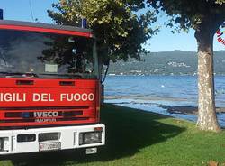 Monvalle, le ricerche dei Vigili del fuoco