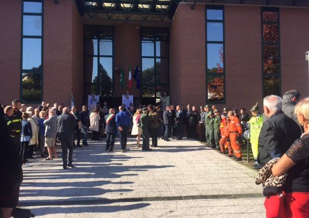 Taglio del nastro alla nuova sede di Comunità Montana