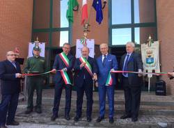 Taglio del nastro alla nuova sede di Comunità Montana