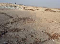 Le dune alla foce del Tresa a Germignaga, novembre 2017