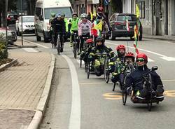 Da Malpensa a Belgirate in handbike