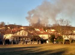 Incendio Oriano Sesto Calende