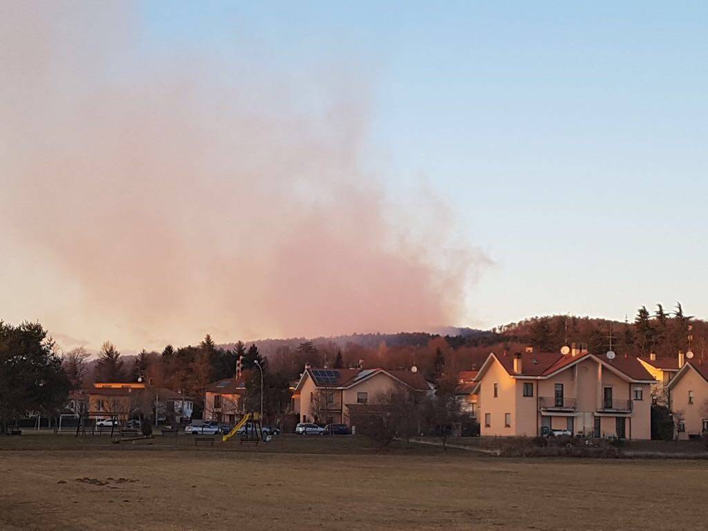Incendio Oriano Sesto Calende