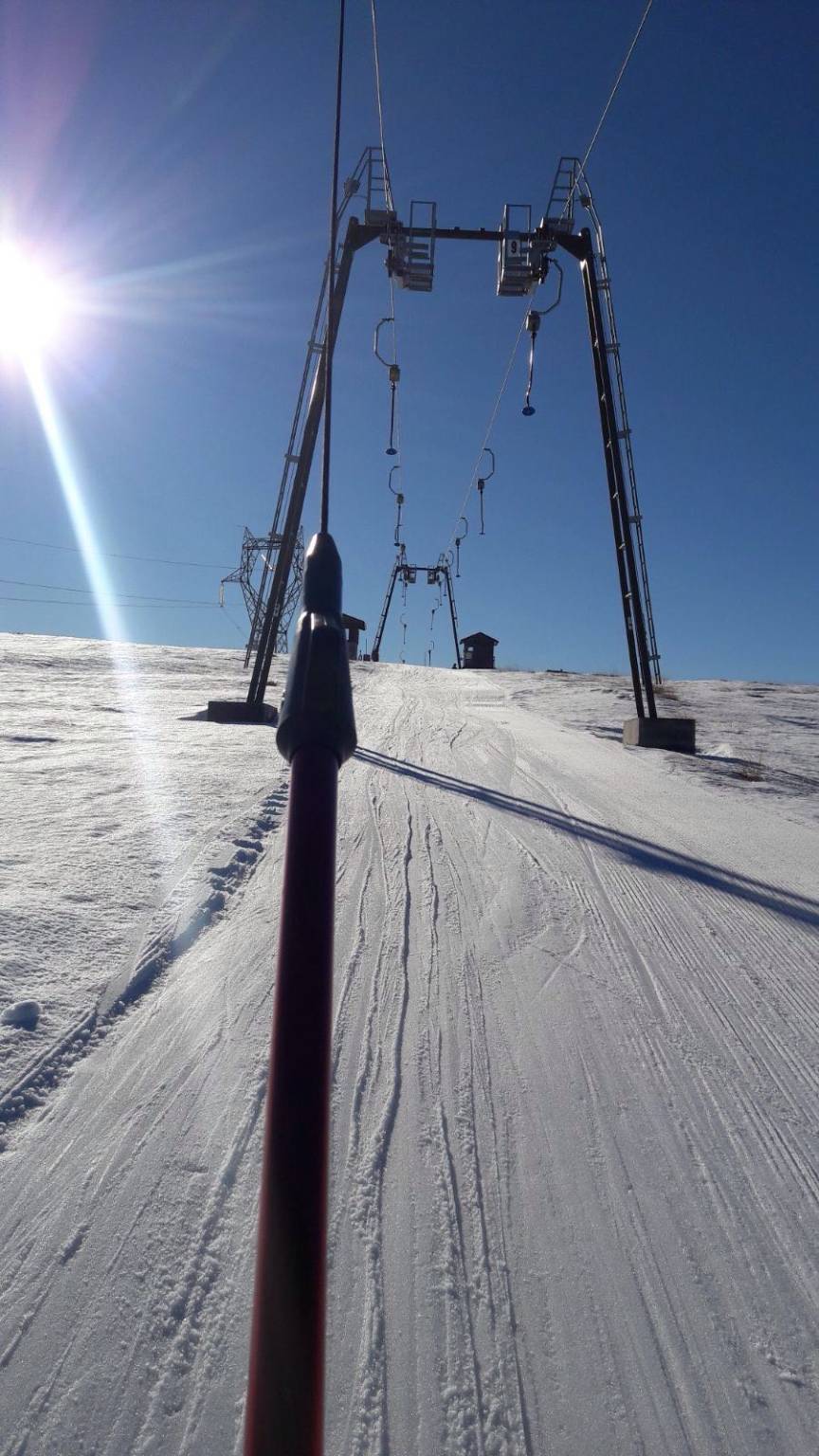 Giornata di sci in forcora