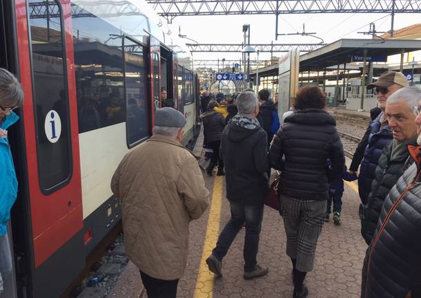 Il primo giorno dell'Arcisate Stabio. La partenza