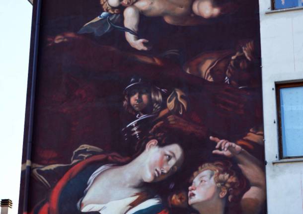 Andrea Ravo Mattoni, murales Leggiuno 