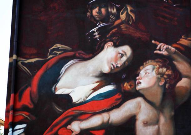 Andrea Ravo Mattoni, murales Leggiuno 