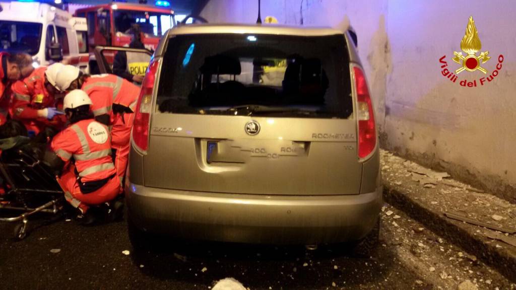 Incidente in A26 con un Tir