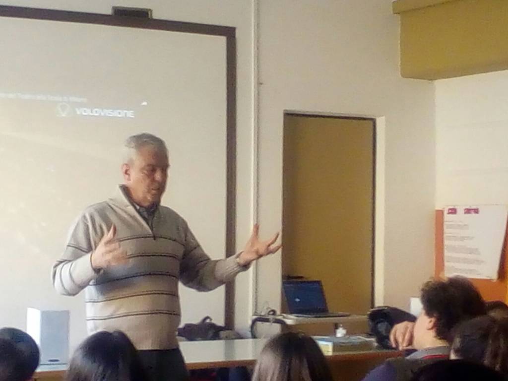 Lezione speciale di musica alle medie di Germignaga