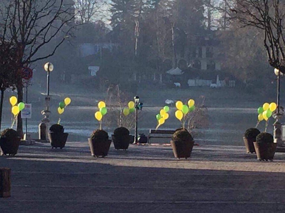 Sesto Calende: palloncini per laFesta della donna 2018