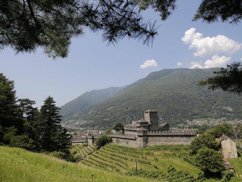 i castelli di bellinzona itinerario