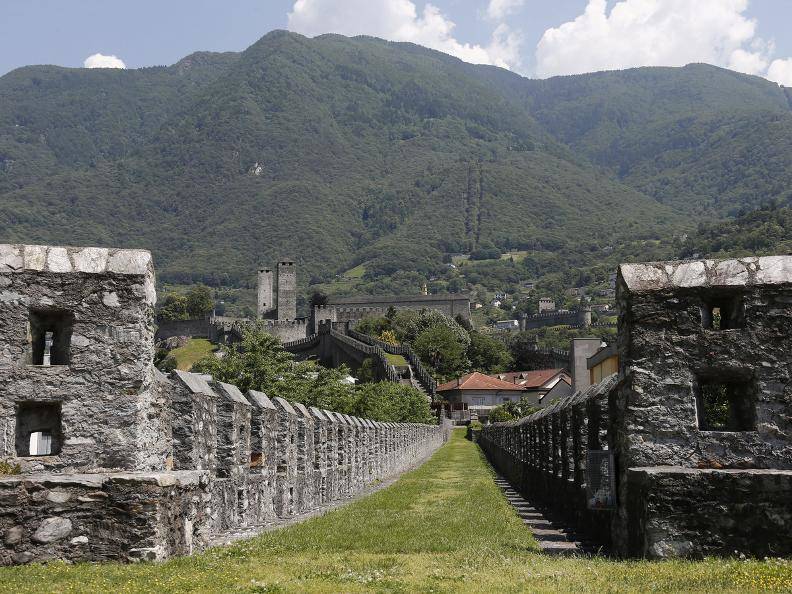 i castelli di bellinzona itinerario