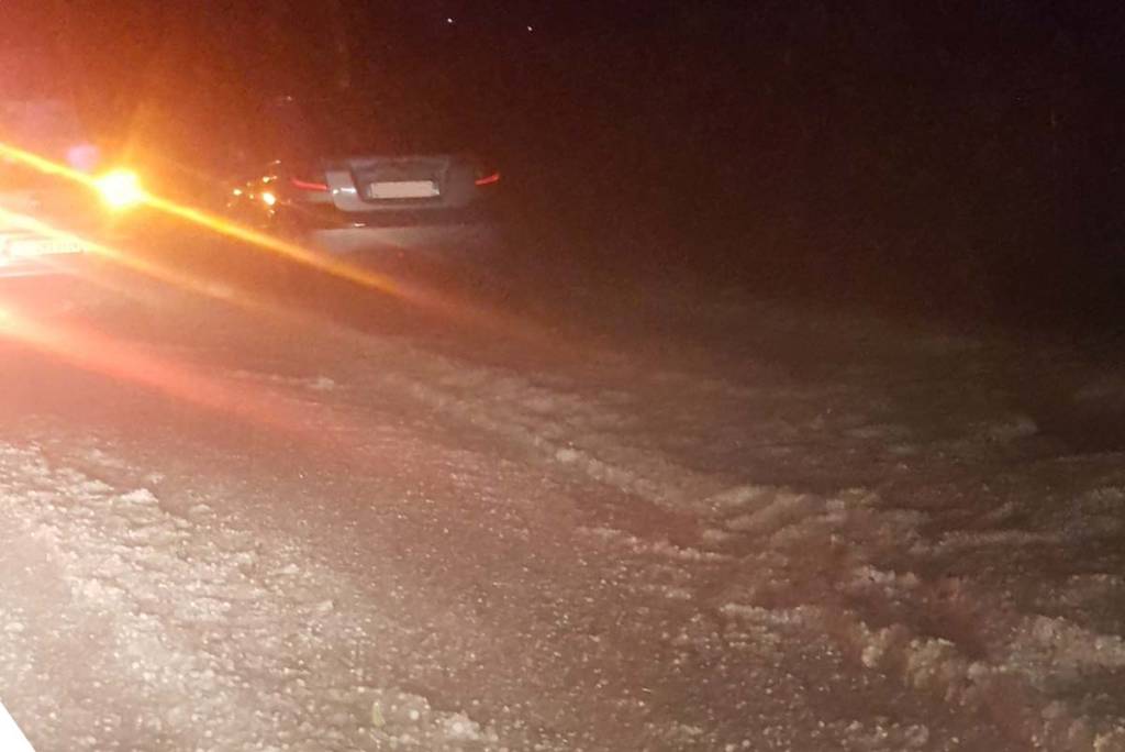 Forte grandinata nell'alto varesotto 6 maggio 2018