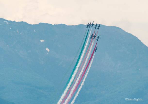 Frecce Tricolori a Verbania