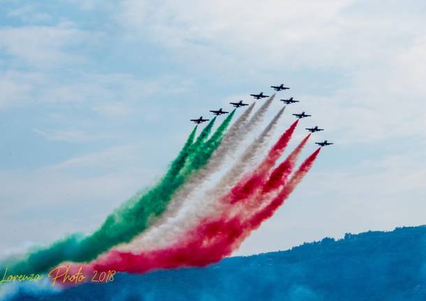 La bellezza delle frecce tricolori