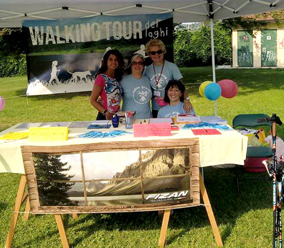 Angera -Walking tour dei laghi