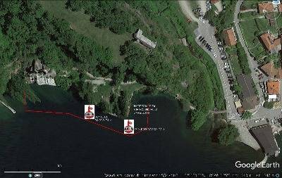 Caldé, pulizia dei fondali