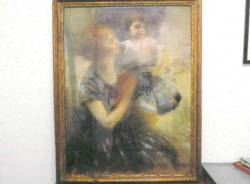 I dipinti recuperati dai carabinieri di Stresa