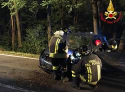 incidente notte vigili del fuoco