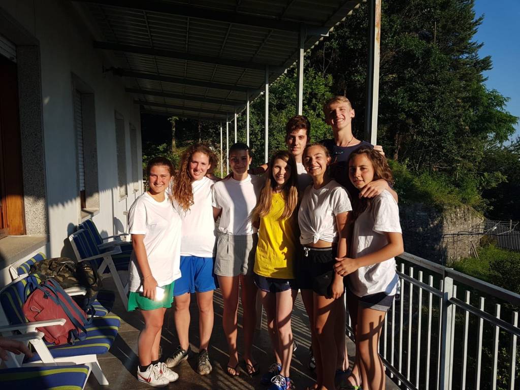 Studenti in barca a vela 