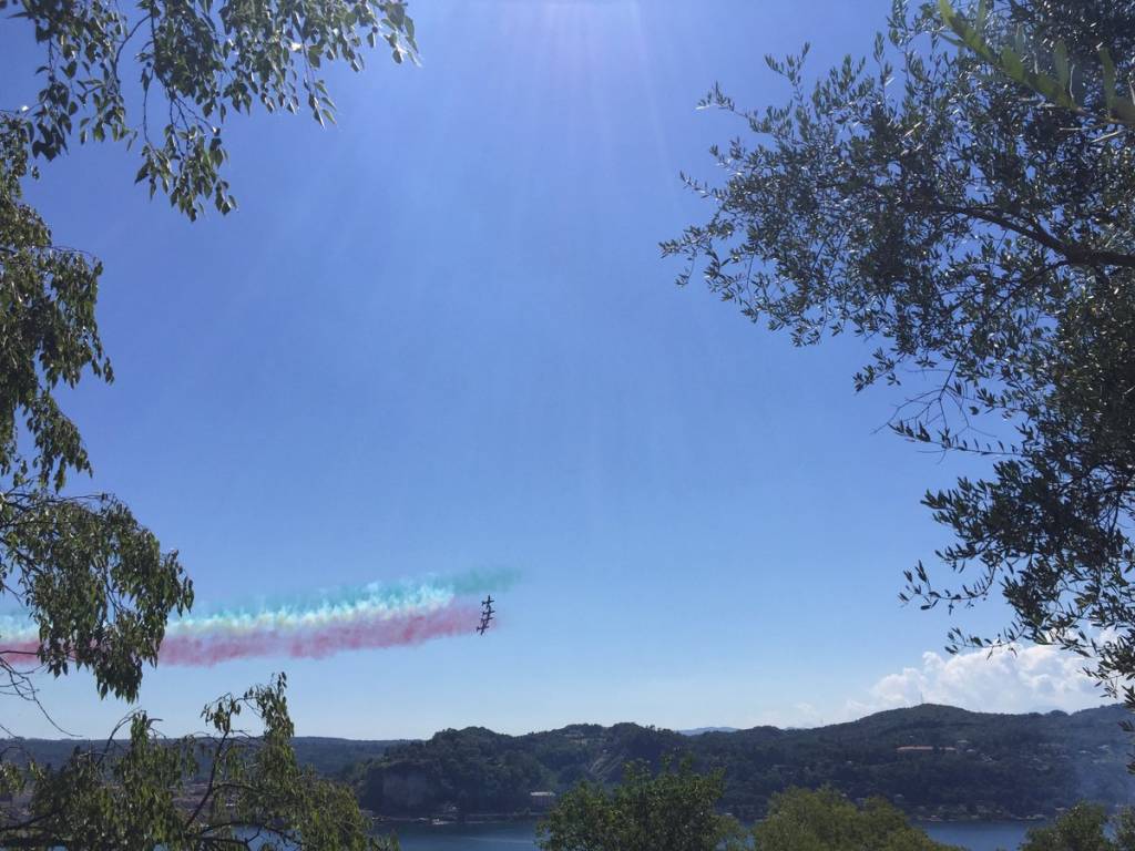 Arona Air Show - Le Prove delle Frecce Tricolori