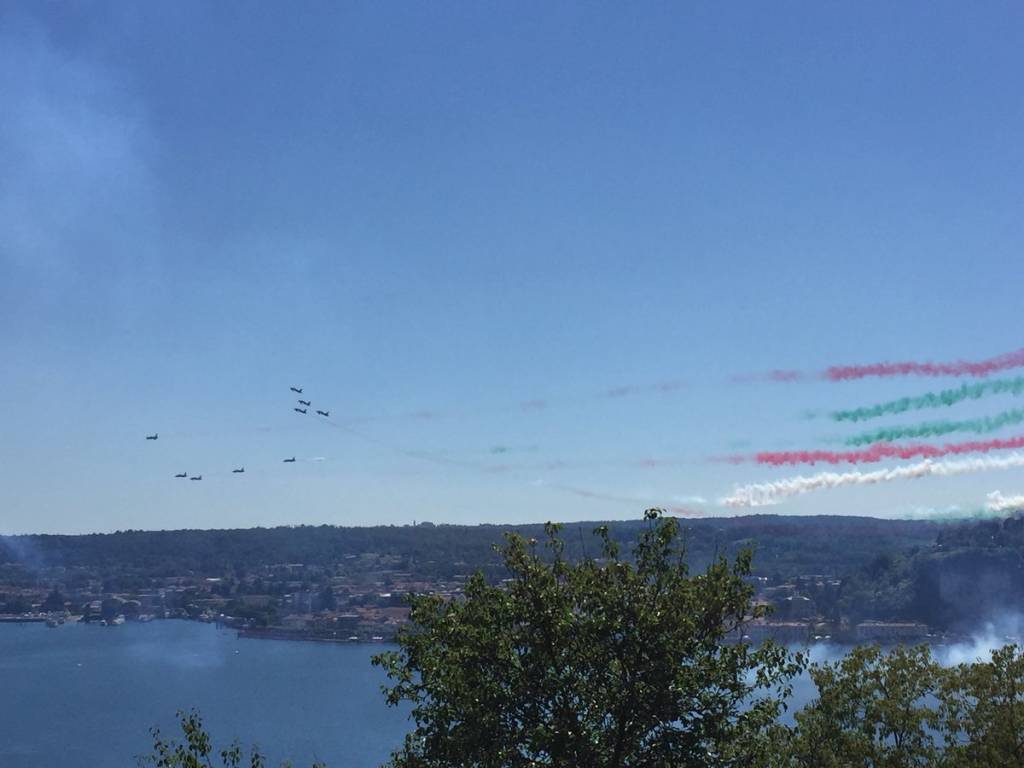 Arona Air Show - Le Prove delle Frecce Tricolori