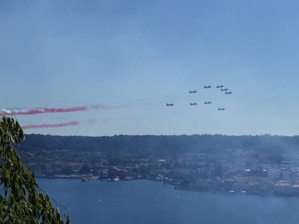 Arona Air Show - Le Prove delle Frecce Tricolori