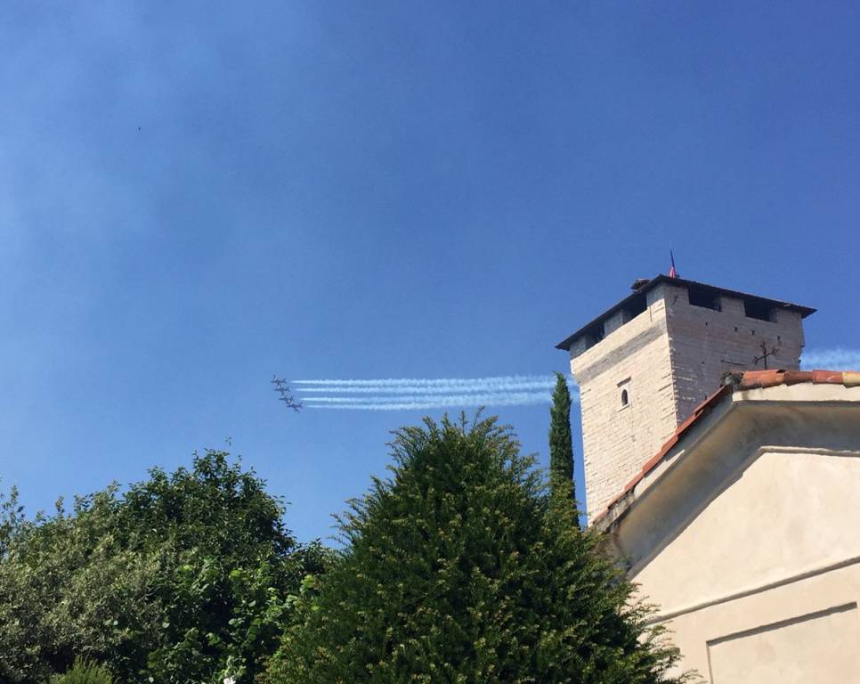 Arona Air Show - Le Prove delle Frecce Tricolori