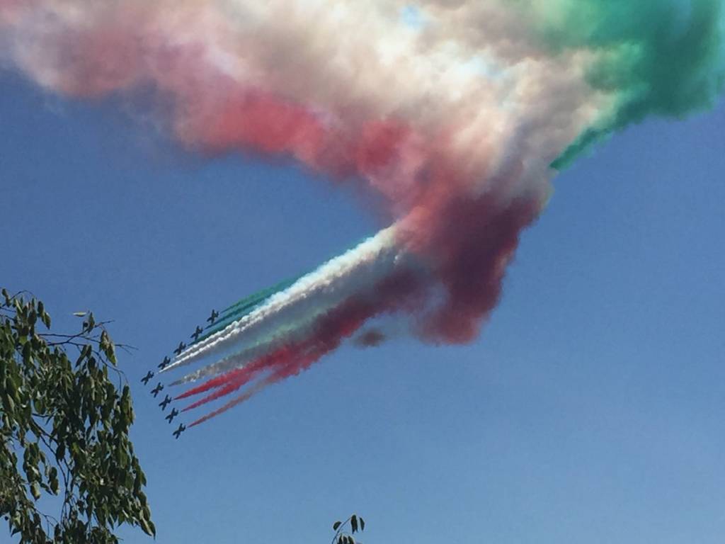 Arona Air Show - Le Prove delle Frecce Tricolori