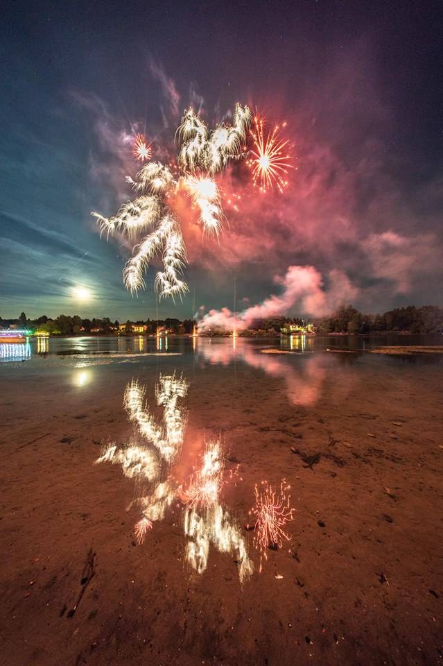 I fuochi d\'artificio di Sesto Calende 2018