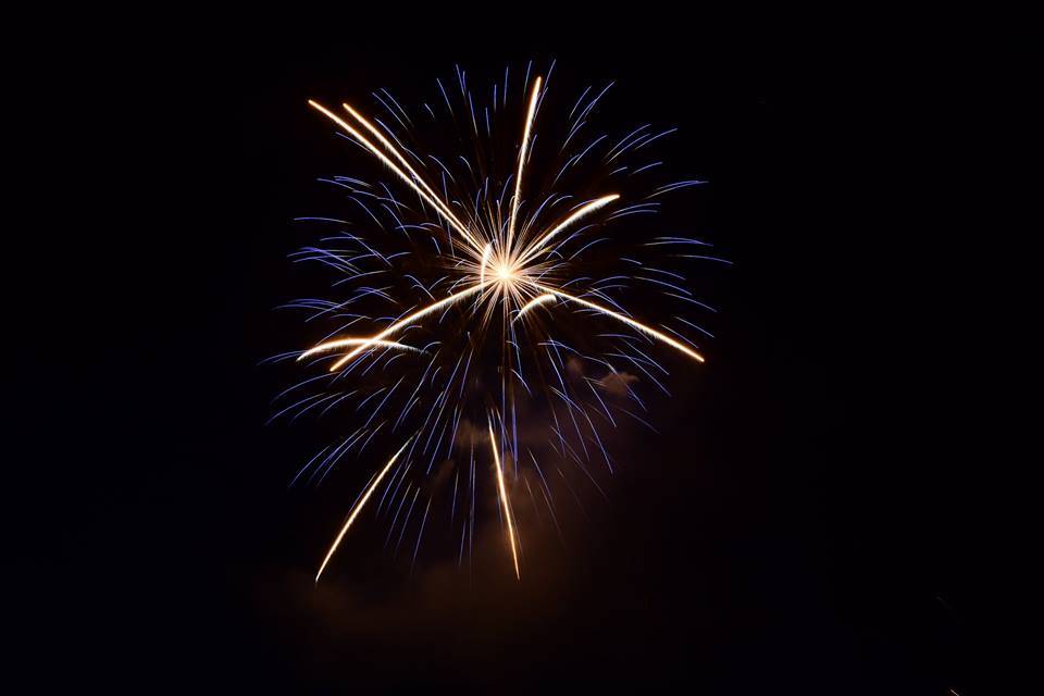 I fuochi d\'artificio di Sesto Calende 2018