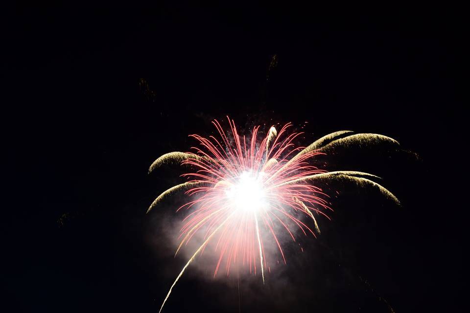 I fuochi d\'artificio di Sesto Calende 2018