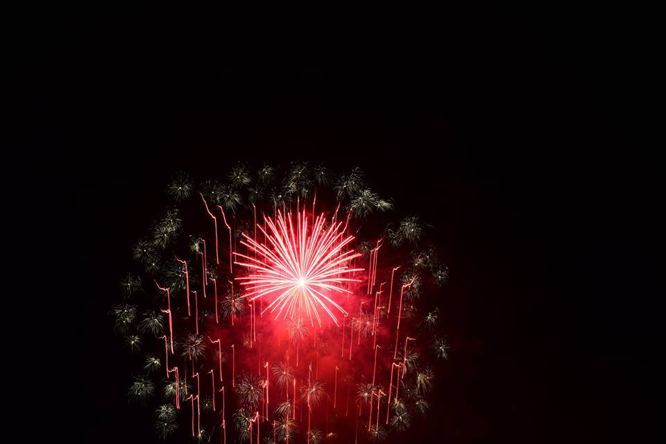 I fuochi d\'artificio di Sesto Calende 2018