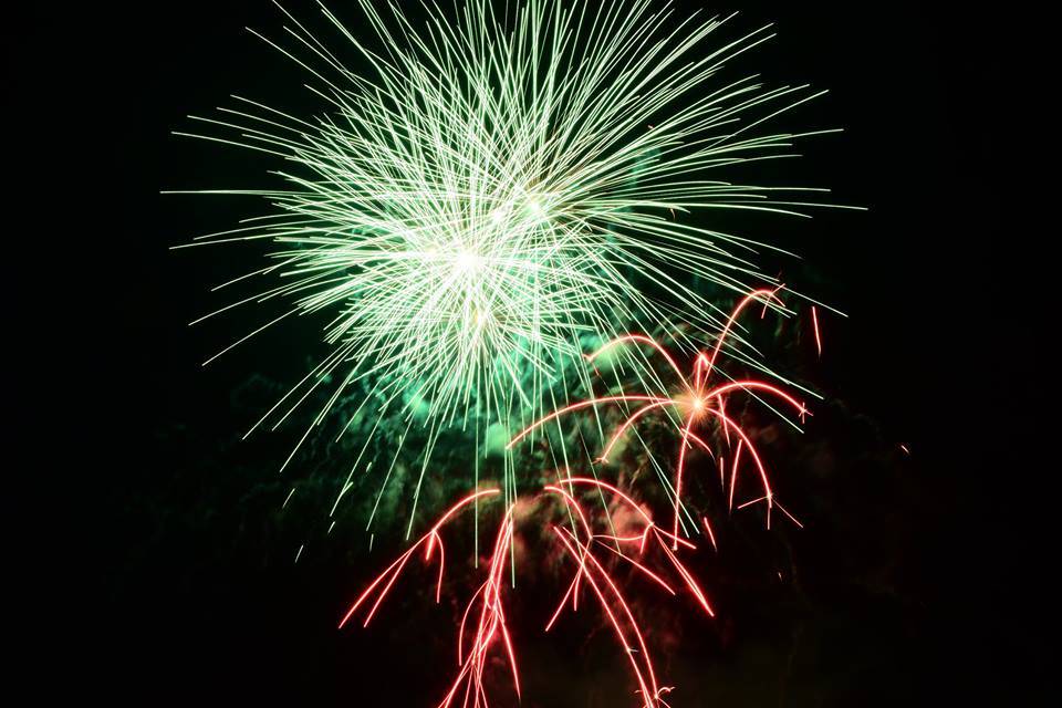I fuochi d\'artificio di Sesto Calende 2018