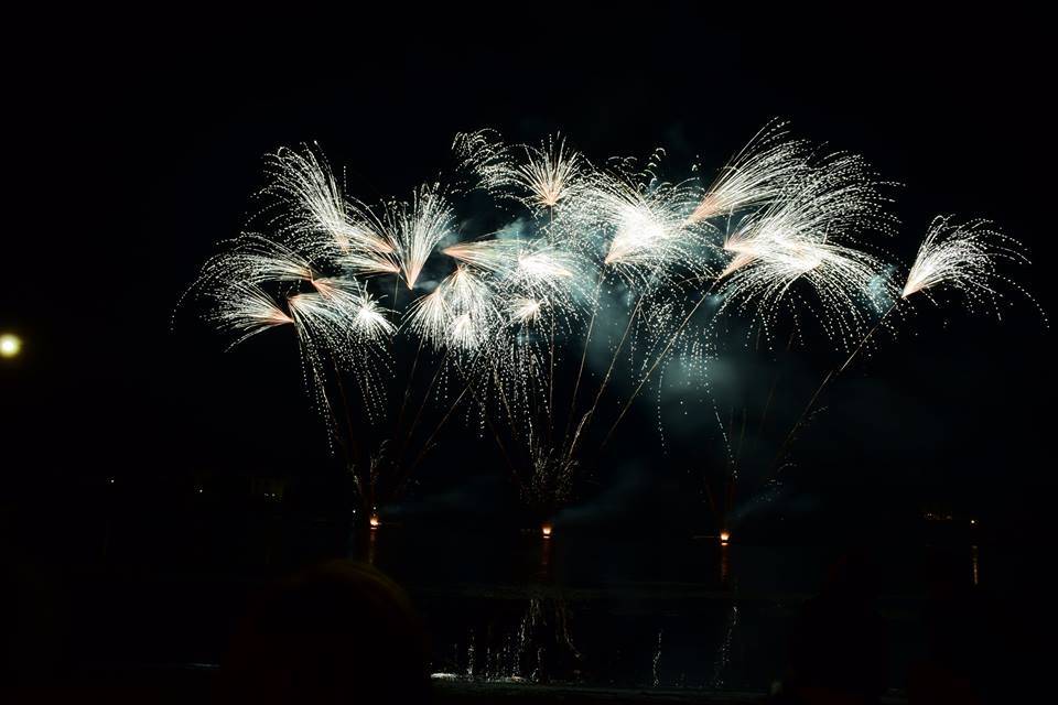 I fuochi d\'artificio di Sesto Calende 2018