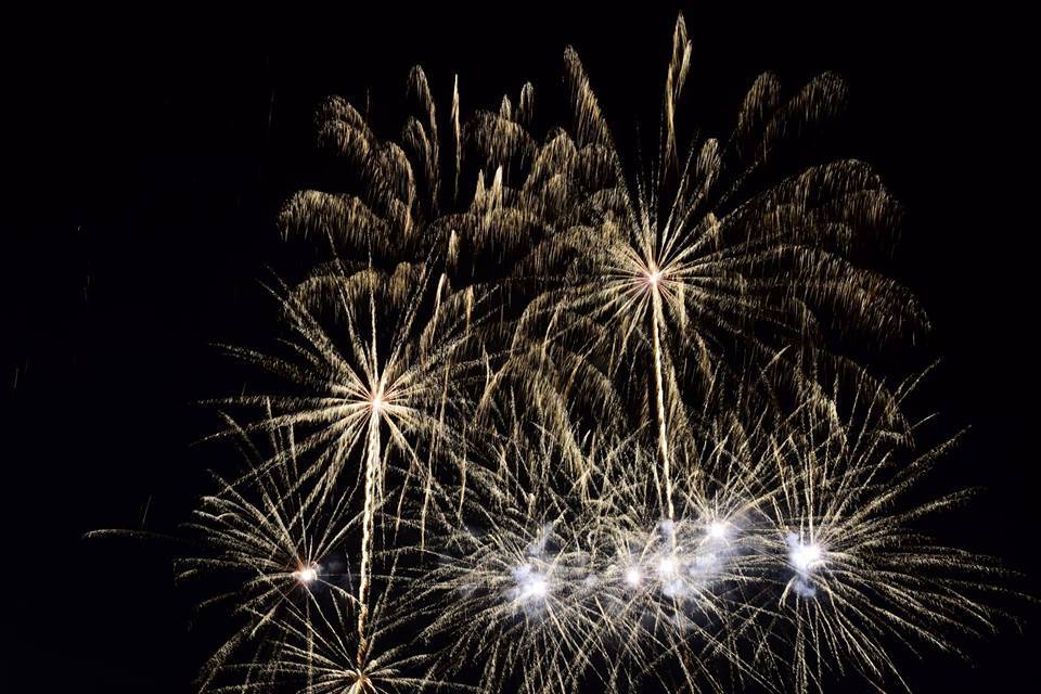 I fuochi d\'artificio di Sesto Calende 2018